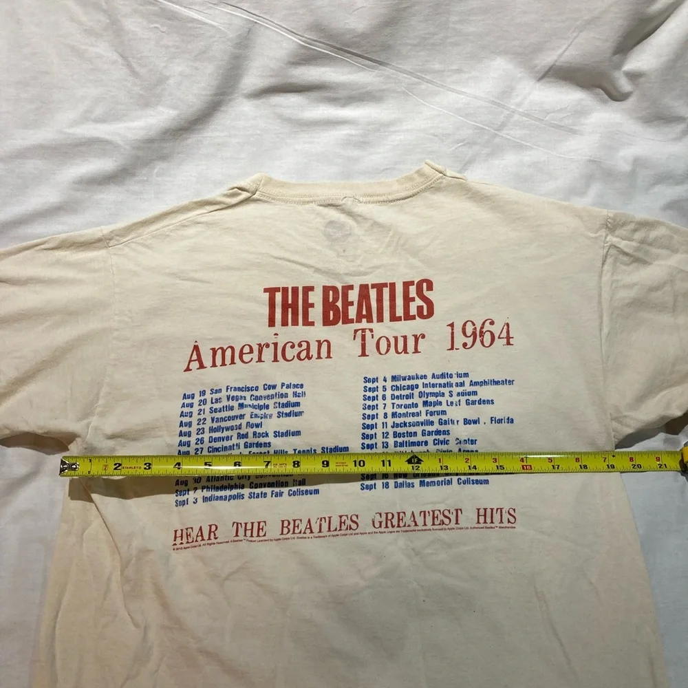 The Beatles American Tour 1963 T-shirt, Men’s size medium - Picture 7 of 7